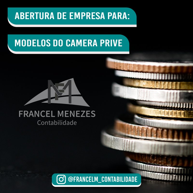 Abertura de empresa (CNPJ) Para Modelos do Camera Prive: Como abrir?