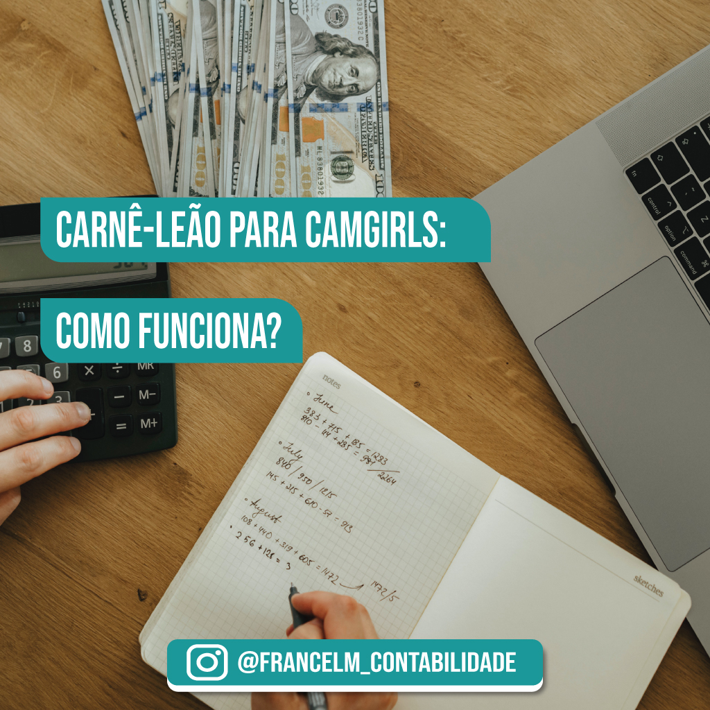Carnê-leão para camgirls: Como funciona?